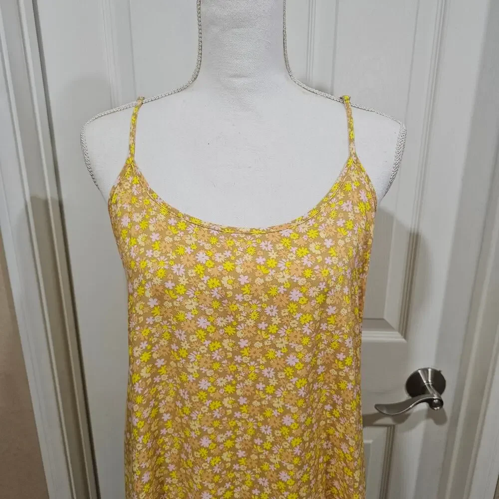 Wild Fable Daisy Floral Slip Dress Cottagecore Soft Girl Summer Size M - Picture 3 of 6